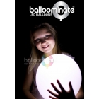 Led gaismu lodīte baloniem, balta