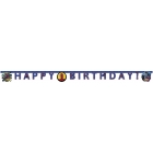 Papīra  burtu virtene "Happy Birthday" SPIDERMAN TEAM UP MARVEL svētku atribūtika