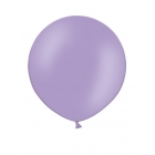 Apaļas formas liels lateksa balons gaiši violetā krāsā, 60cm, pastelis, 1 gab. 