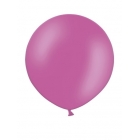 Apaļas formas liels lateksa balons spilgti rozā, fuksijas krāsā, 90cm, pastelis, 1 gab. 
