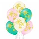 Gaisa baloni PALMAS, izmērs 30 cm., 6 gab