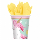 8 Glāzītes Magical Unicorn 266 ml
