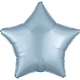 Zvaigznes formas folijas balons "Satin Luxe ZAĻĀ PIPARMĒTRA krāsa", iepakots, 43cm