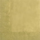 20 Salvetes  zelts, 33 x 33 cm