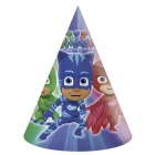 6 cepures  PJ MASKS ENTERTAINMENT  svētku atribūtika