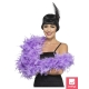 Boa gaiši violetā krāsā, 180 cm, 80 g. Pirms izmantošanas labi izkratīt!