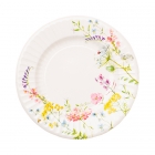 Papīra šķīvji “Bohēmijas dārzs”, 21 cm, 8 gab., dabai draudzīgs materiāls