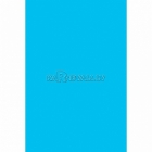 Galdauts no plastika bez zīmējuma, koši zila  krāsā, 137 cm x 274 cm