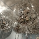 Apaļš caurspīdigs gaiši dzeltens hēlija balons Crystal Clearz©, Izmērs 56 cm, piepūšams ar hēliju vai gaisu