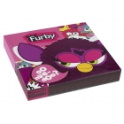 Dekoratīvās papīra salvetes Tēma: Furby  32.7cm х 32,7cm 16.gab.