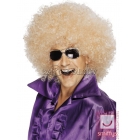 Afro stila parūka,  blonda