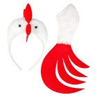 Gailīša maska  (cepurīte, aste)
