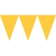 Pennant Banner Sunshine Yellow Paper 457 x 17,7 cm