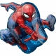Super figūra Spider-Man folijas balons iepakots 43 x 73cm