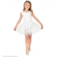 Tutu svārki balti ar spīdīgiem zvaigznīšiem, 30 cm