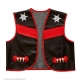 COWBOY - black (vest) (128 cm / 5-7 Years) 