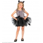 Leoparda kostīms - kleita ar tutu svārkiem un ausis uz stīpiņas
