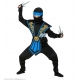 “KOMBAT NINJA AR IEROČIEM” – puišu kostīms (kombinezons, priekšauts, josta, roku un kāju saites, galvas maska un  lakats, cimdi)