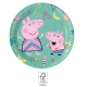 Šķivji Peppa un George, 20 cm, 8 gab