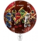 Šķīvji "Lego® Ninjago" 23 cm, 8 gab.