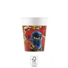 Glāzītes "Lego® Ninjago", 200 ml, 8 gab