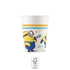 Glāzītes "Minions Movie" 200ml 8 gab.