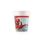 Glāzītes 'Spiderman' 200 ml, 8 gab.