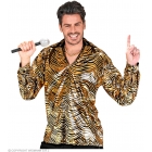 Vīriešu Disko stila zelta krekls, izmēri M/L, XL