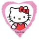 Folijas balons "Hello Kitty", rozā, 43 cm  