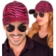 Beisbola cepurīte Pink Animalier ar pajetēm 