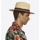 Vasaras fedora cepure lauku stilā 