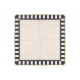 Napkins with Gold Edge, 33x33, mix: 1pkt/12pc. 