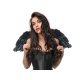 Angel's wings, black, 75 x 30cm 