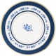 6  PLATES ROUND SHAPE CM.33 BLUE ROYAL 