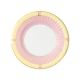 8  PLATES ROUND SHAPE CM.23 VANITY PINK 