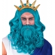 Poseidona/Neptūna parūka ar bārdu un ūsā 