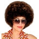 Parūka "Disko 70. gadi"/”Afro”, brūna 