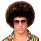 Parūka "Disko 70. gadi"/”Afro”, brūna 